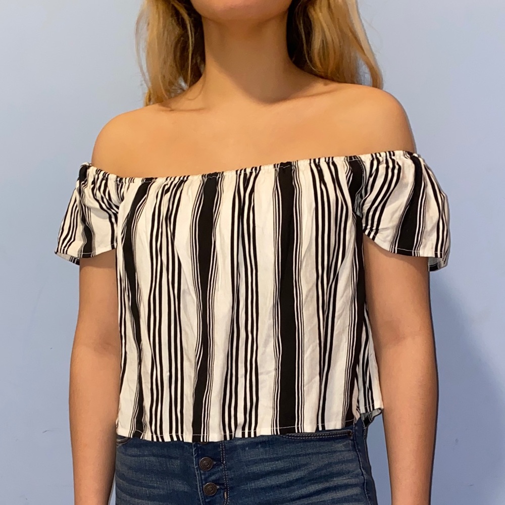 Off the shoulder blouse